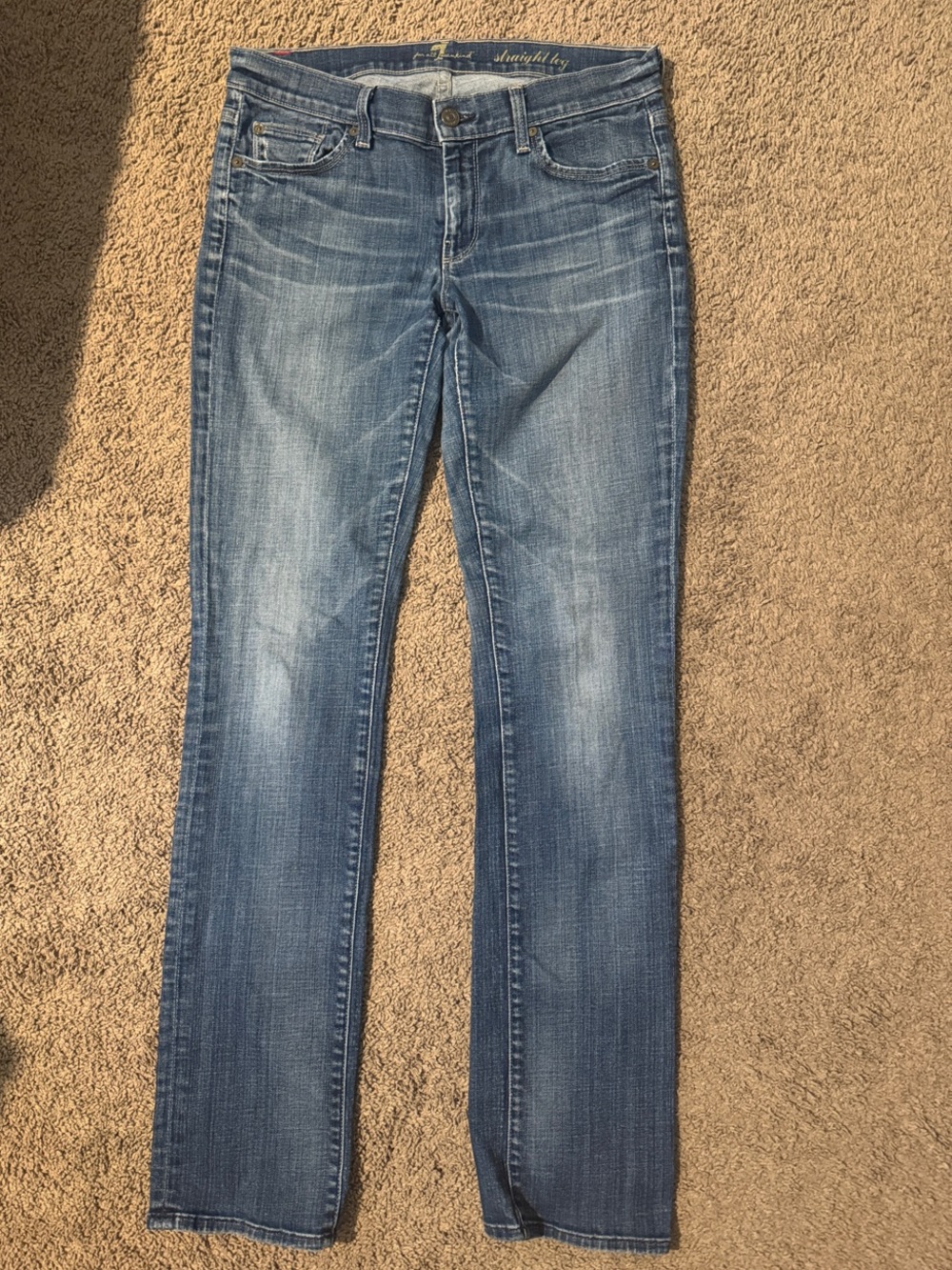 7 For All Mankind Women’s Straight Leg Jeans